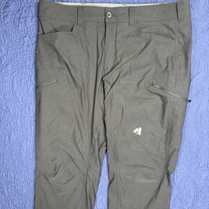 Eddie Bauer First Ascent Fleece‎ Line Men's 38x30 Gray Outdoor Hiking Cargo